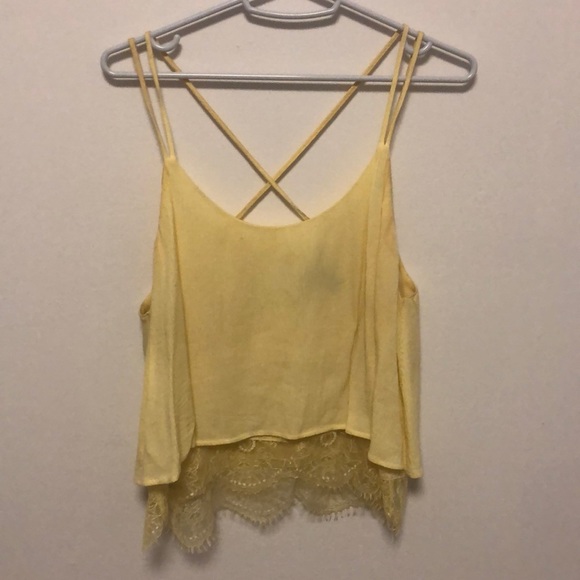 Cross back tank top - Picture 1 of 4